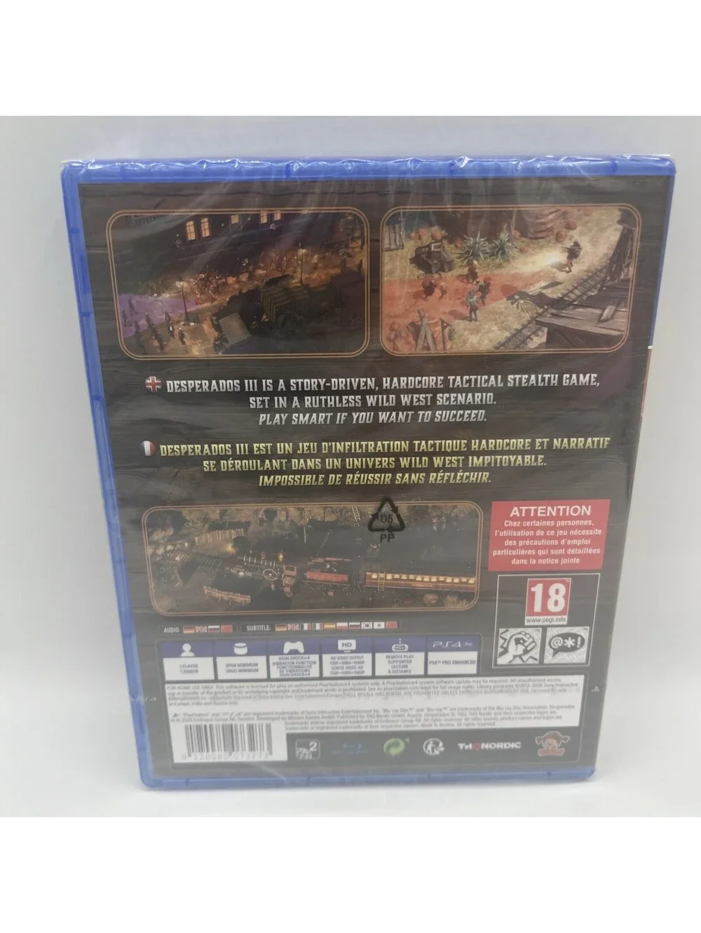 Desperados 3(Sony PlayStation 4, 2020) BRAND NEW / FACTORY SEALED - PS4 Tactics